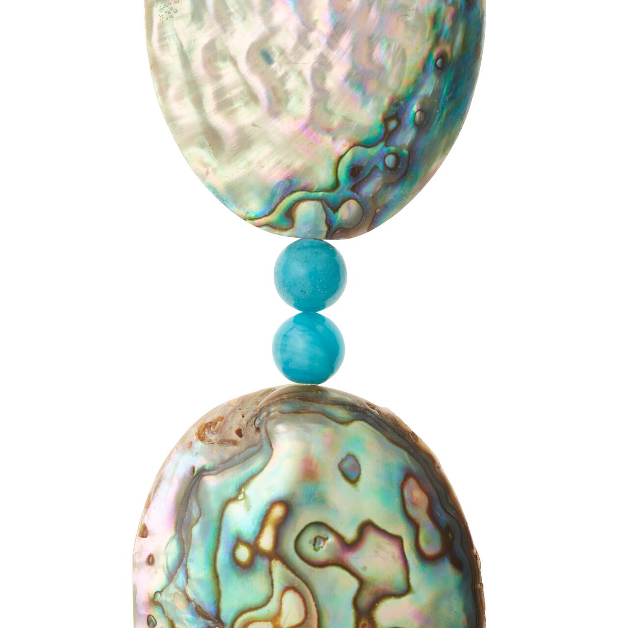 12 Packs: 2 ct. (24 total) Multicolor Abalone Nugget Beads by Bead Landing™